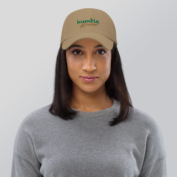 Humble Down Embroidered Dad Hat - Image 2