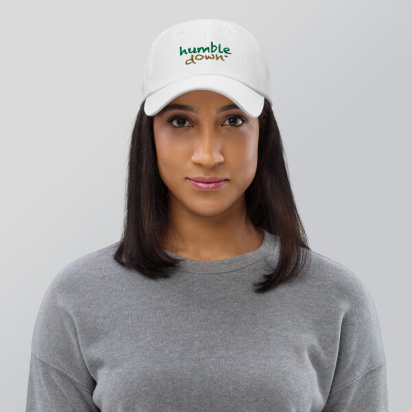 Humble Down Embroidered Dad Hat - Image 13