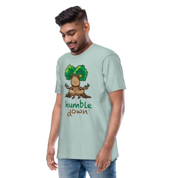 Humble Down Men’s Premium Heavyweight Tee - Image 3