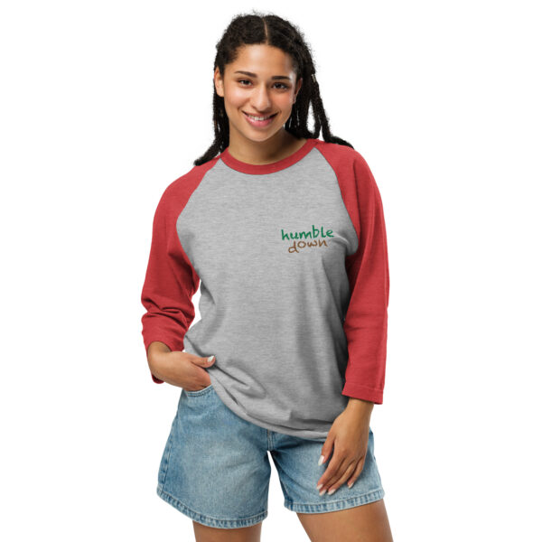 3/4 sleeve raglan shirt - Image 8