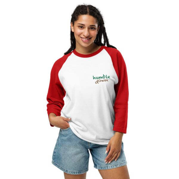 3/4 sleeve raglan shirt - Image 17