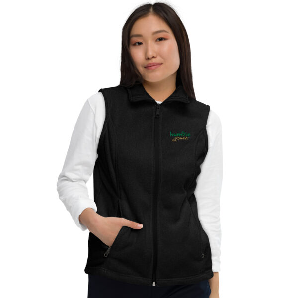 Women’s Columbia fleece vest - Image 3