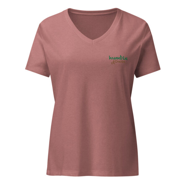 Women’s relaxed v-neck t-shirt - Image 18